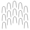 Kisangel 150pcs U-Shaped Metal Fencing Nails for Garden Stakes Fixing
