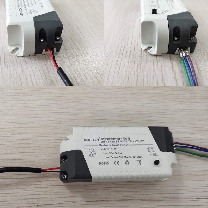 DSD TECH SH-BT01C Bluetooth Relay V2 Support Timer and Security