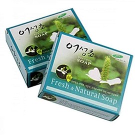 JQ Beauty soap, Houttuynia cordata facial soap, face soap, hand soap / 미용비누 어성초 세안비누 세면비누 세숫비누