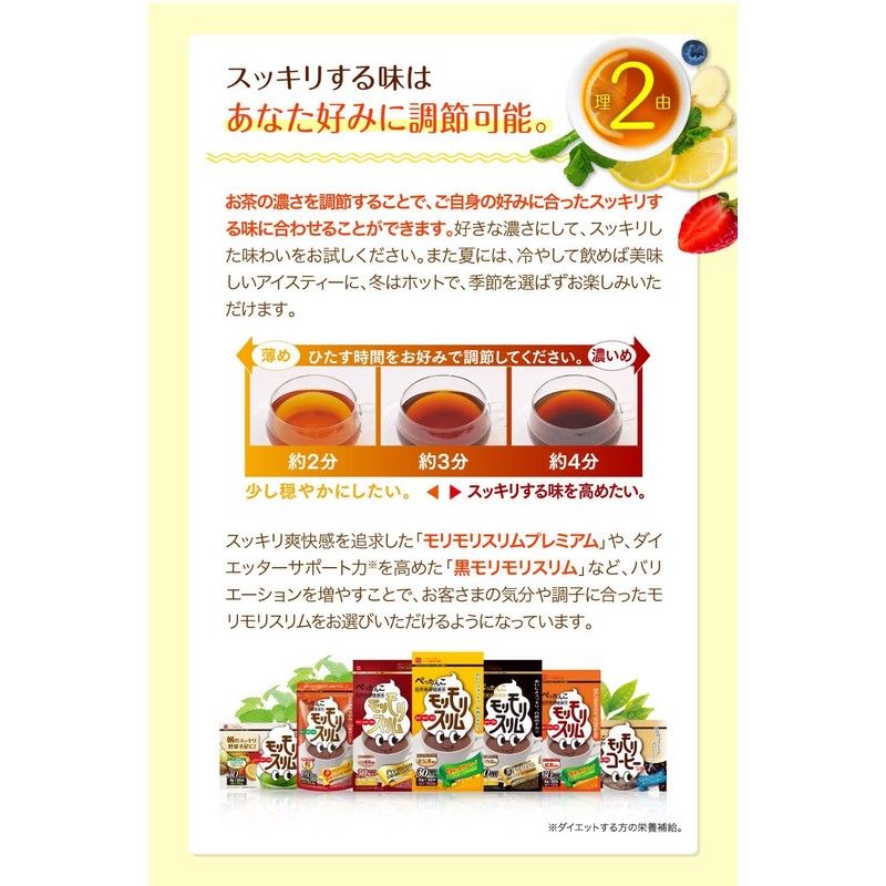 ハーブ健康本舗 モリモリスリム (紅茶風味) (10包)