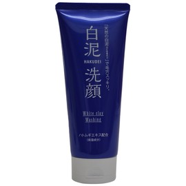 Kumano Oil HAKUDEI White Mud Cleansing Foam, 4.6 oz (130 g)