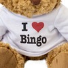 Big Red Egg I LOVE BINGO - Teddy Bear -
