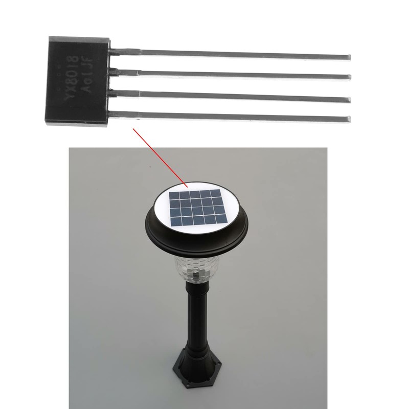 OTOTEC 20 Stück YX8018 Solar Lichtsteuerung Chip Garten LED Treiber