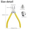 Wire Cutters 6 Inch, Precision Wire Flush Cutters, Heavy Duty