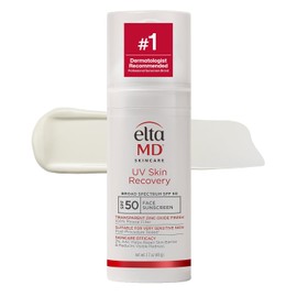EltaMD Protector solar facial UV para recuperación de la piel con óxido de zinc, 100% mineral, seguro para piel sensible SPF 50