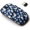 2.4G Wireless Mouse with Cute Pattern Design for All Laptops