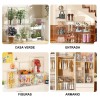 Vitrina Acrílica De 2 Niveles Para Figuras Y Colecciones