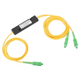 Optical Fiber Splitter, SC APC 1X2 PLC Single Mode Optical Cable, SC/UPC PCL Splitter