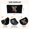 BARPERY Horse Makeup Bag,Horse Girl Gifts，Hay Girl Black Western Cosmetic