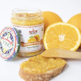 BONO Sicilian Orange Organic Marmalade, 3 pack