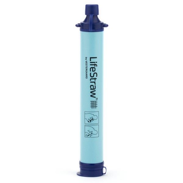 LifeStraw Personal Water Filter for Hiking, Camping, Travel, and Emergency