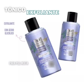 KJ Tonico Facial Exfoliante Para Rostro Con Acido Glicolico Kj