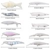 Unpainted Fishing Lure Kit, Hard Artificial Bait, Making Set with