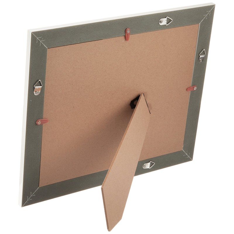 万丈 VANJOH フォトスタンド Vインチ額 六切・ポストカード判 パールホワイト HHS-1 213066