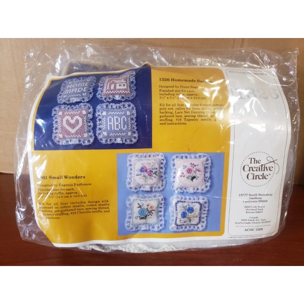 The Creative Circle Creative Circle 1326 Homemade Sachets Kit Sealed
