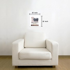 Dream Land Perfume Bottle Canvas Wall Art: Fashion 12"x12" Glam Pink Book Stack Prints for Women Bedroom Makeup Room