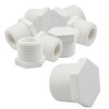 Unlorspy 20Pcs White Plastic Water Heater Drain Plug Set, 3/4