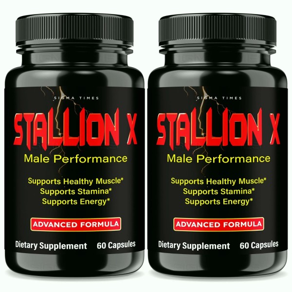 Sigma Times (2 Pack) Stallion X for Men, StallionX Male
