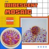 Yuvori 0.5kg Square Crystal Mosaic Tiles 1cm DIY for Bathroom,