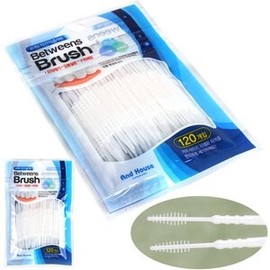 Wooil Portable Interdental Brush 120P 6171 Plaque Removal Gum Disease Bad breath prevention 4ea