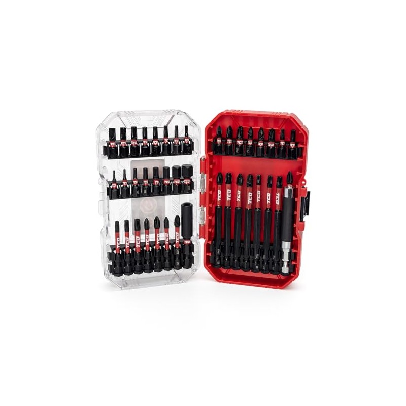 TCD Shock Resistant Magnetic Tip Impact Bit Set - 41