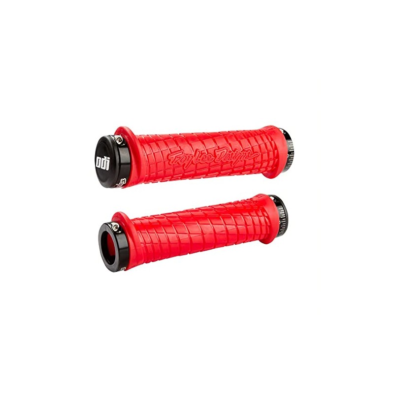 Troy Lee Designs ODI Lock-On Mountain Bike Grip - Red