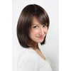 PAGE or BOB wig BROWN/BRUNETTE Parting short (1215 colour 4/5)