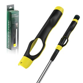 Rhino Valley Golf-Grifftrainer, Golf-Trainingshilfe zur Korrektur der Handposition, Golfschwungtrainer zur Verbesserung der Schwungtechnik, ideales Golfzubehör für alle Golfschläger, Gelb