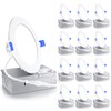 Ensenior 12 Pack 4 Inch Ultra-Thin LED Recessed Ceiling Light