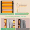 Geobella Towel Warmer Rack 6 Bars Towel Warmer Wall Mounted