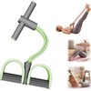 Pedal Resistance Bands with Handles, Banda Elástica de Resistencia de