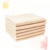VICASKY 6pcs Double-Layer Cotton Feeding Towels Organic Gauze Handkerchiefs for
