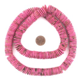 TheBeadChest Wood Stretch Bracelet, Aqua Blue - Stackable Beaded Jewelry, Unisex for Men & Women