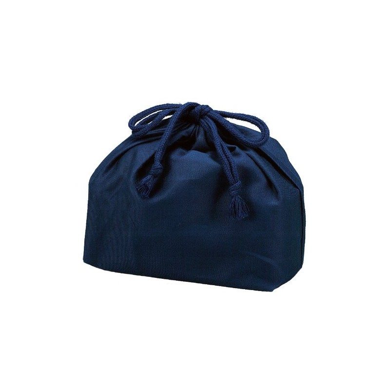 Tatsumiya 53870 Drawstring Bag, Elongated Men's, Navy Blue