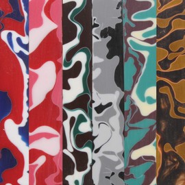 Penn State Industries WXFUN95 16pc Funline Acrylic Pen Blank Combo Pack 5/8" x 5/8" x 5" Square (Group E Camo)