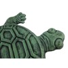 INsideOUT Iron Verdigris Garden Turtle Stepping Stone