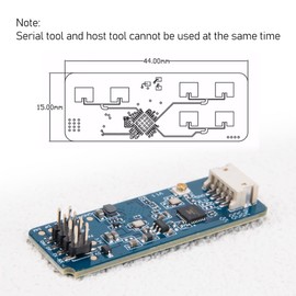 ZORZA 1Pcs High-Precision 24G Radar Sensor Module HLK-LD2450 Smart Human Presence & Motion Detection Module for Home Office and Hotel 5V Operation Up to 8M Sensing Distance