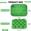 2 Pack Inflatable Seat Cushion, Lightweight Foldable Portable Chair Pad