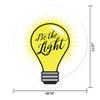 MightySkins Be The Light 12" Peel and Stick Wall Art