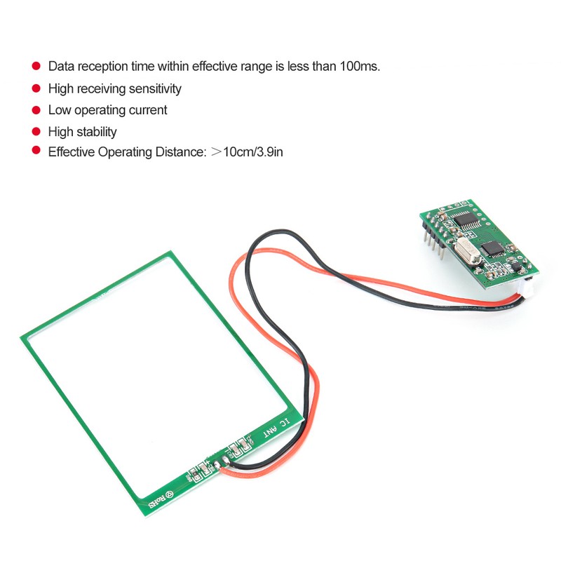 RFID Wireless Radio 13.56mhz Frequency IC RS232 Interface Reader- Writer