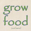 CafePress Grow Food Not Lawns Tote Bag Reusable Natural Beige