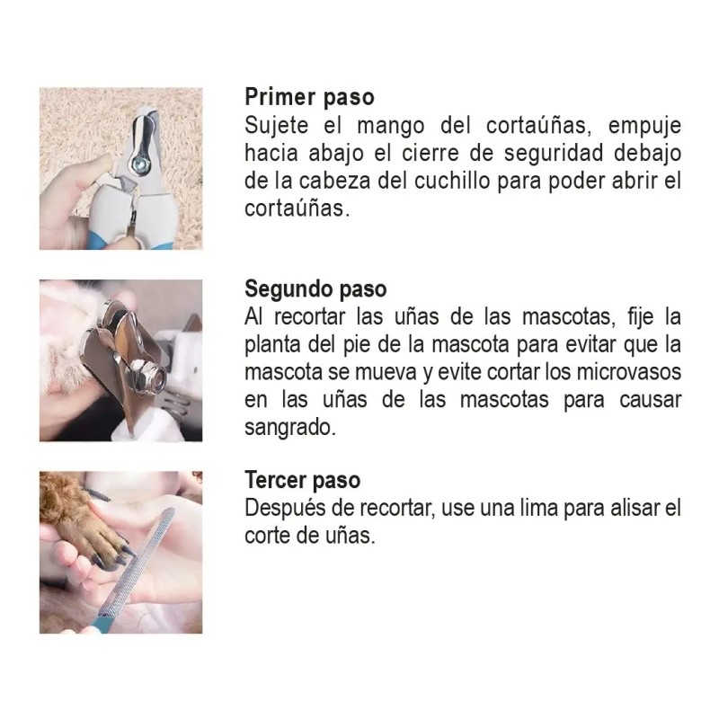 Perrísimo Corta Uñas Y Lima Para Uñas Para Perros Y