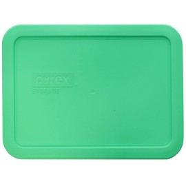Pyrex 7210-PC 3-Cup Bright Green Food Storage Lid Covers - 4 Pack