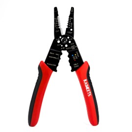 KAIWEETS - Pelacables pelacables (10-22 AWG) para pelar cables, herramienta multiusos para pelar cables, alicates eléctricos con cortador de tornillos