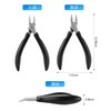 Tisojpod Nail Clipper, Nail Clipper, For Winding Nails, Double V-Shaped,