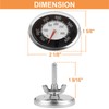 60070 Temperature Gauge for Weber Q Thermometer Replacement Weber Q1200