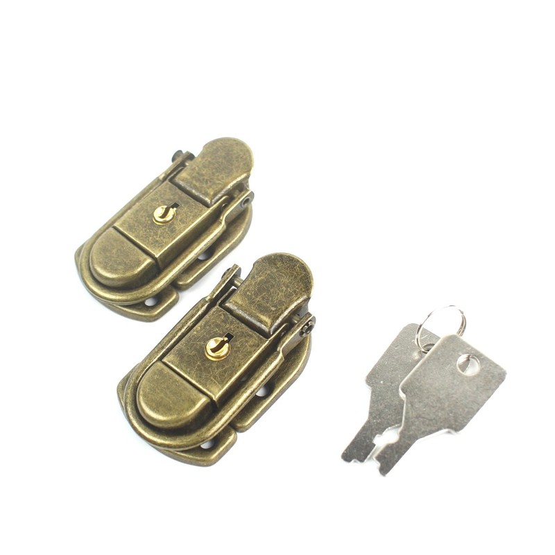 2x General Drawbolt Closure Latch for Guitar or musical cases