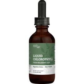 Liquid Chlorophyll, Liquid Drops for Immune System Support, Natural Internal Deodorant - Vegan Chlorophyll Drops with Organic Glycerin - Clorofila Liquida, Chlorophyllin Detox Cleanse (1 mL)