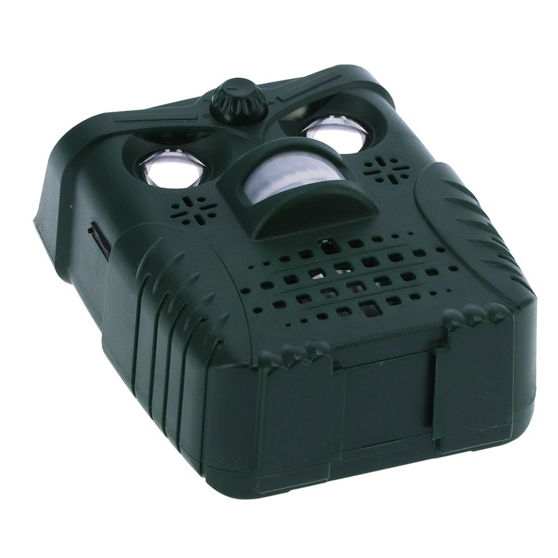 4‑Gears Solar Animal Repeller Ultrasonic Waterproof Mouse Repellent for Garden