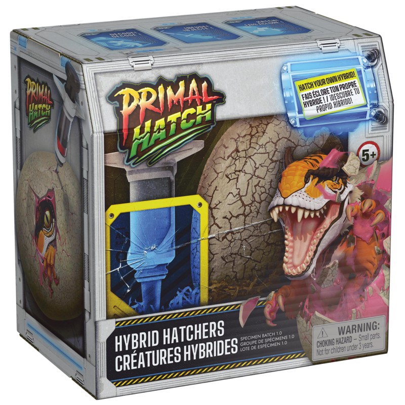 Primal Hatch Hybrid Hatchers, Giocattolo Dinosauro & Uovo che si